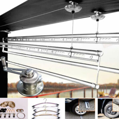 Giàn Phơi Thông Minh Gắn Tường